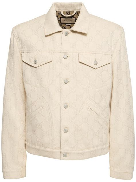 gucci gg jacquard jacket replica|gucci cashmere jacket.